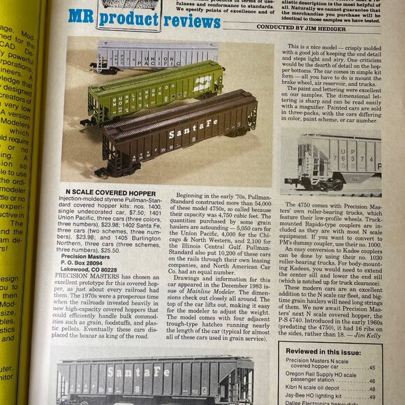 Model Railroader Magazine Back Issue September 1990 Vol 57 No 9 u - Picture 7 of 12